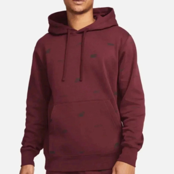 Nike Club+ AOP Basketball Pullover Hoodie and sweatpant set - Picture 1 of 12